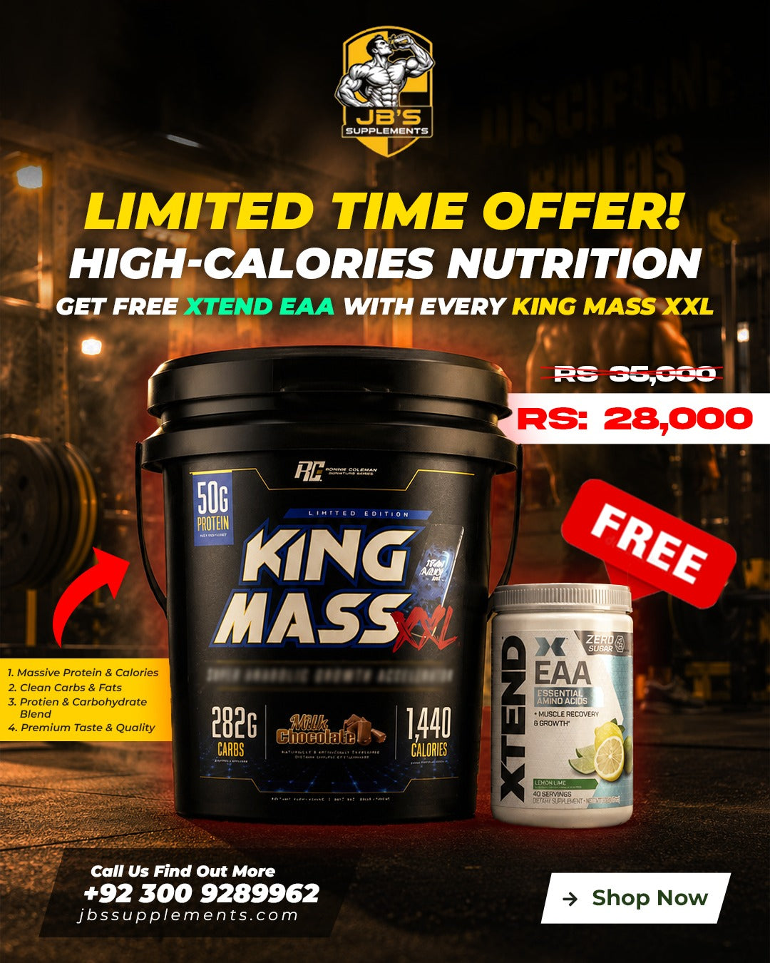 King Mass XXL With Free EAA